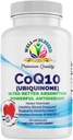 CoQ10 (Ubiquinone) - 30 Capsules - Ultra Better Abors Formula - Enerji ve Stamina - Vegan ve Vegetarian Friendly - Yapay Katkılardan Ücretsiz