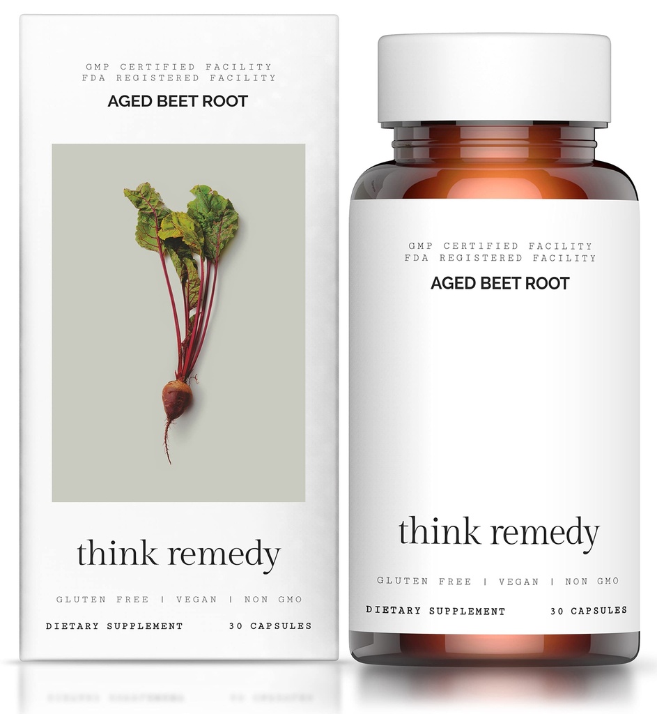 Aged Beet Root Capsules - Beet Pills for Stamina - Organik Arıt Kök Toz - Nitrik Çimento Supplement - Nitrate No Sugar - 30 Capsules - Beet Root Supplement - Supert