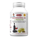 ANDREW LESSMAN Resveratrol-100 EGCG 100 mg - 180 Capsules - İki Doğal Occurring Anti-oksis, Alkol veya Caffeine olmadan.