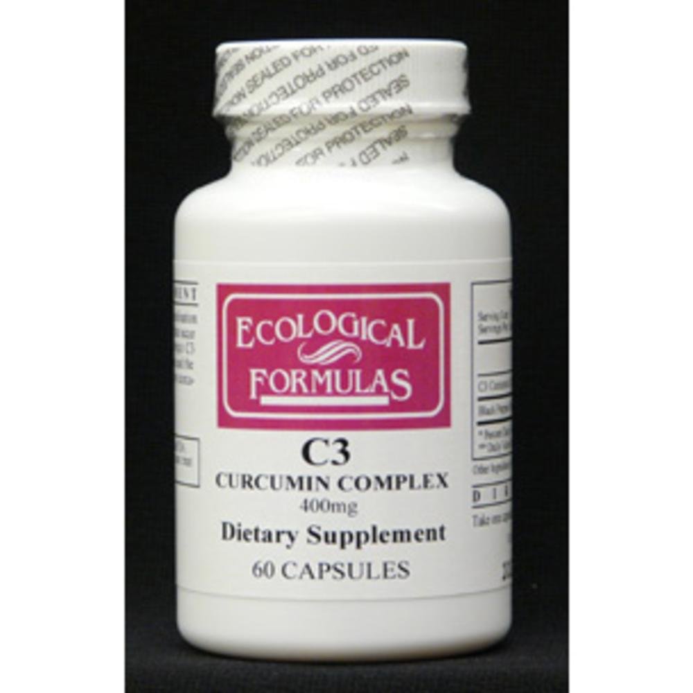 Ekolojik Formulaler, C3 Curcumin Kompleksi 400 mg 60 Capsules