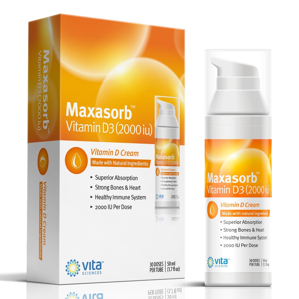 D3 Krem | Psoriasis Sufferers Rejoice | Face, Body, Health Skin Care. Güvenli Topical Psoriasis Cream | Paraben Free | Natural | Max Skin Abxia | Vitamin D 2000 IU