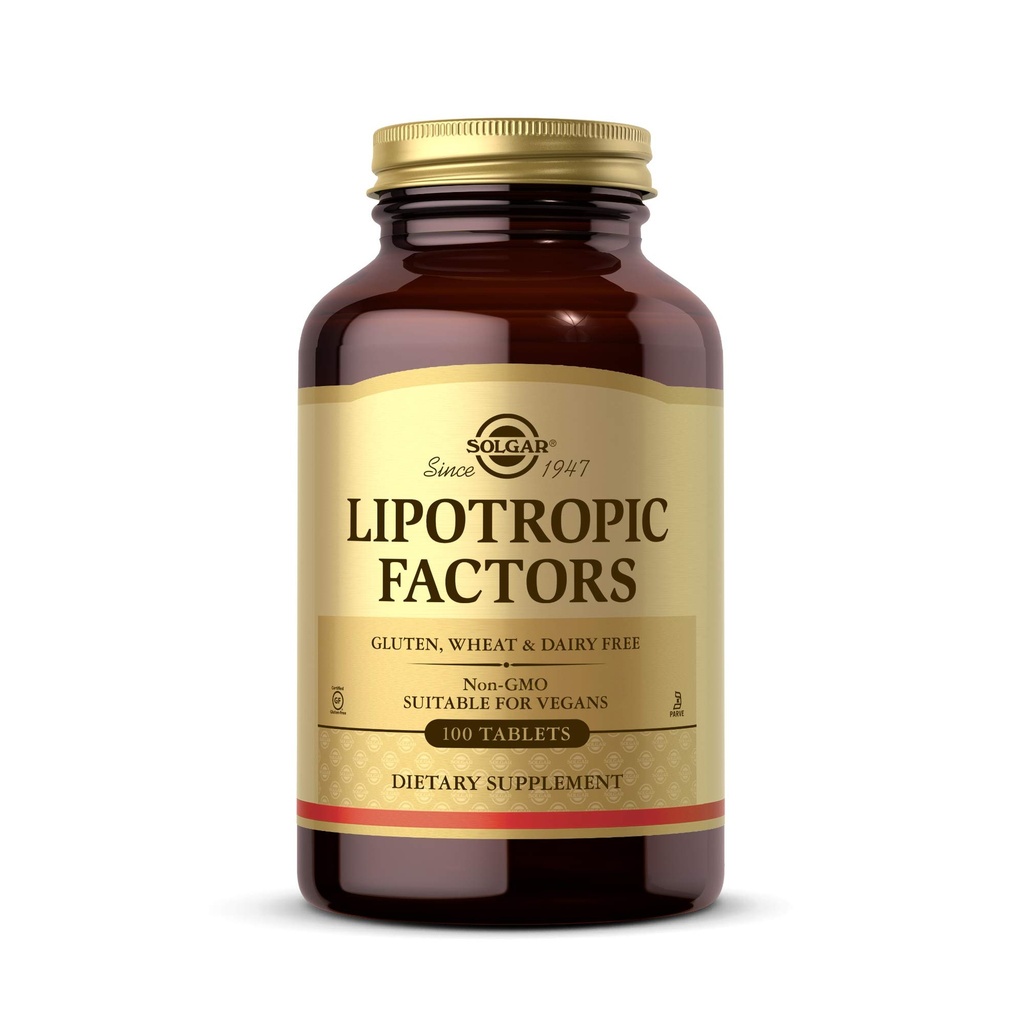Lipotropic Faktörler Solgar 100 Tabs