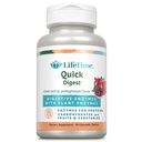 LIFETIME Quick Digest Digestive Enzymes - Proteinler için Plant Enzymes, Carbohidratlar, Meyveler ve Sebzeler - Digestive Health Support - Pomegranate Flavor - 90 Hizmet, 90 Chewable Tabletler