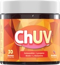 60 Gummies - Tanning için Doğal Astaxanthin Supplement - Lycopene, Biotin ve L-Glutamine - Non-GMO & Gluten-Free