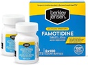berkley jensen maksimum Güçlü Famotidine 20 mg - (200 Kont), Asit Karakter Tabletleri, Relieves Meal-Indük Heartburn & Acid Indigestion Belirtileri, All-Day Heartburn Önleme & Yardım