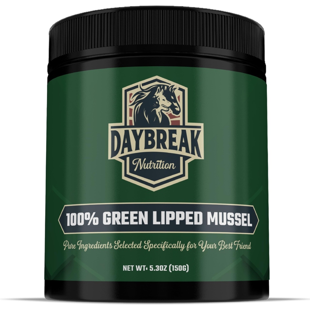 Pure Green Lipped Mussel Toz for Dogs and Cats - 100% Yeni Zelanda Yeşil Lipped Mussels - Anti Inflammatory Supplement & Vitamins - Pet Deal with Arthritis, Joint Pain Relief - 150 Grams