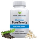 Ultra Premium Bone Formula - Steel Carbonate w/Vitamin K2 & D3 - Bones için silikon Supplements - Aktif Kalabileceğiniz için - 60 Capsules, 60-Day Supply