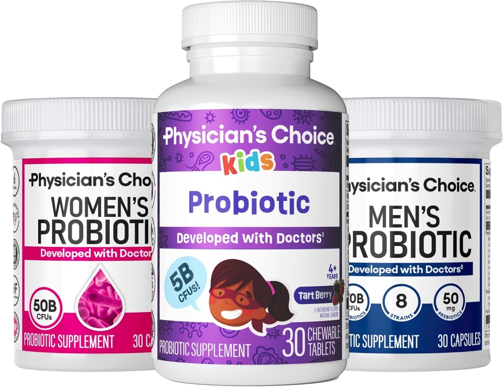 Probiyotik Family Sche - Womens Probo (30ct) + Çocuklar Probo (30ct) + Erkekler Probo(30ct)