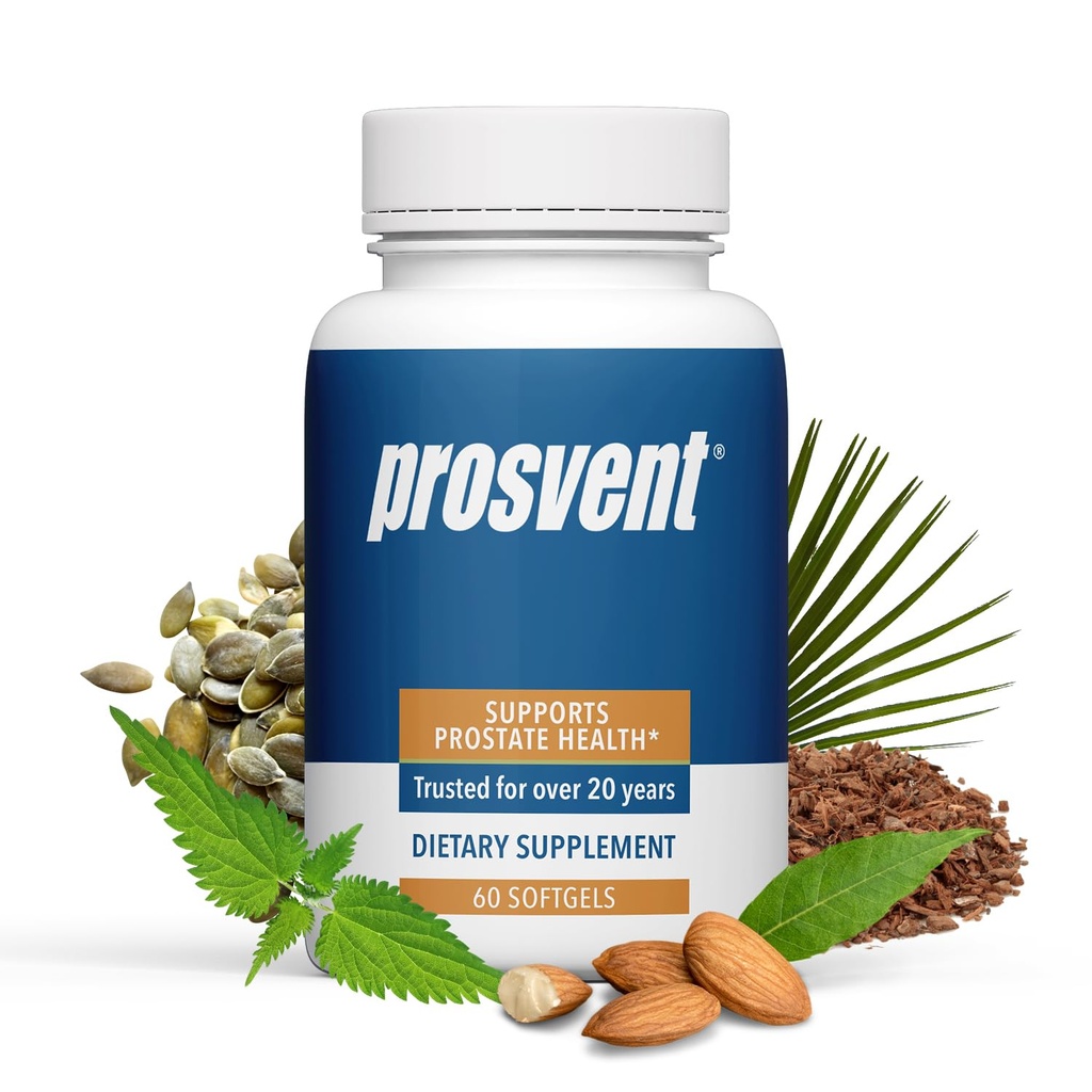 Gelişmiş Erkeklerin Prostate Support Natural Supplement with Saw Palmetto, Vitamin D, ve çinko Ease Urinary Frekans & Urgency (60 Kont)