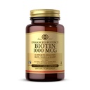 Solgar Biotin 1000 mcg - 100 Sebze Kapsülleri - Sağlıklı Cilt, Nails & Saç - Non-GMO, Vegan, Gluten Ücretsiz, Süt Free, Kosher - 100 Hizmet