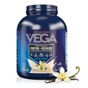 Vega Sport Vegan Protein Toz + Recovery - 30g Plante bazlı proteinler, Vanilla, 45 Hizmet, 5g BCAAs, Probiyotikler, NSF sertifikalı, For Shakes & Smoothies, 4.1lbs (Pazar May Vary)