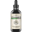Sıvı B3 (Niacinamid) Tamam - Flush Form of Niacin - Hızlı Aborpsiyon - Kadınlar ve Erkekler için Niacin Drops - 4 oz (120 ml)