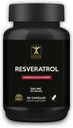 Klever Lifestyle | Resveratrol Antioksi Supplement | Destekler Immune Function, Longevity, Sağlıklı Aging | 90 Capsules | 540 mg per Service
