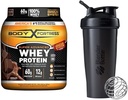 Body Fortress Super Advanced Whey Protein Toz, Chocolate (1.78 lbs) ve BlenderBottle Classic Shaker Şişe (28 oz), Black Shaker Şişe (28 oz), Black Shaker Şişe (28 oz), Black Shaker