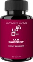 Total Liver Kidney Bladder Support, Cleanse ve Detox - Hücreleri Koruma - Redox Çiftli Antioksi - 60 Capsules.