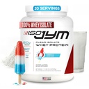 JYM Supplement Science Iso JYM Bombsicle, 90 Calories,% 100 Whey proteini, Zero Fat, Zero Sugars, Mixes Clear, for Women & Men, 20 Hizmetler