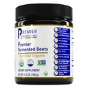 Premier Research Labs Premier Fermented Beets - Beet Root Toz Fermented, Organic Fermented Beets for Men & Women, Beetroot, Nitrates, Kan Baskı Desteği, USDA Organik - 6.3 Oz Jar