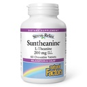 Doğal Faktörler Suntheanine L-Theanine 100 mg - Calm Outlook için Sağlık Supplement - L-Theanine Supplement Supports Relaxing Sleep & Aids Against Drowsiness - 60 Chewable Tabletler (30 Hizmetler)