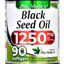 Lab | Black Seed Oil | 1250 mg | Black Seed Oil Capsules | Pure | Black Seed Oil Pills | 90 softgels of | Organik Siyah Tohum Petrol | Ultra yüksek Aborpsiyon | Siyah Tohum Yağı Organik Soğuk Baskı