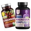 Bir Beslenme N1N Premium Kompleksi [500 mg] Yüksek Absorpsiyon ve D-Mannose [1350 mg with Cranberry & Hibiscus], Non-GMO ve Gluten-Free, 2 Pack