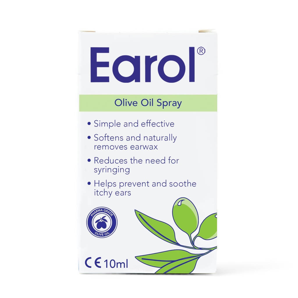 Earol Olive Oil Natural Ear Wax Softener Doğal Removing Etkili Sprey