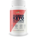 CLEANSE KETO ACTIVATE - KETO CLEANSE FOR WOMEN & MEN - YÜK FLUSH TOXINS & IMPURITIES - PROMOTE REGULARITY - AID DIGESTION & DETOX - KETO CLEAN