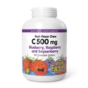Doğal Faktörler, Çocuklar C 500 mg, Destekler Immune Health, Bones, Teeth and Gums, Blueberry, Raspberry and Boysenberry, 90.