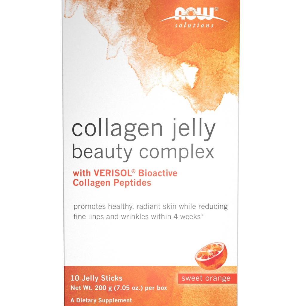 Şimdi Gıda Çözümleri, Collagen Jelly Beauty Kompleksi, Sweet Orange Flavor, 10 Jelly Sticks