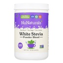 Nu Naturals White Stevia Toz Toplantısı, Plant-Based Sugar Substitute, Zero Calorie Sweetener, 12 oz
