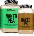 NAKED Süt Ücretsiz Protein Girişi: 5LB Vanilla Pea ve 2LB PB