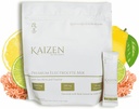 Kaizen Hydration - Premium Whole Body Hydration Drink - Energy, Focus, Wellness - Organik Elektrolyte Mix with Irish Sea Moss, Taurin, Monktre Ekstraksiyon - Limon Lime Flavor - 8.88 ozz