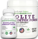 Zeolite Detox Pack Minimum 120 Gün Supply Zeolite Capsules ve Zeolit Toz Paketleri
