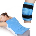 REVIX Injuries Reusable Large Gel Buz Geri Ağrı Yardımı ve XL Diz Buz Paketi Entire Diz After Surgery