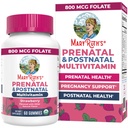 MaryRuth Organics Prenatal Vitamins for Women | USDA Organik Prenatal Gummies | Kadın Beslemesi için Postnatal Vitaminler | Meodine | Vegan | GMO | 30 Hizmet