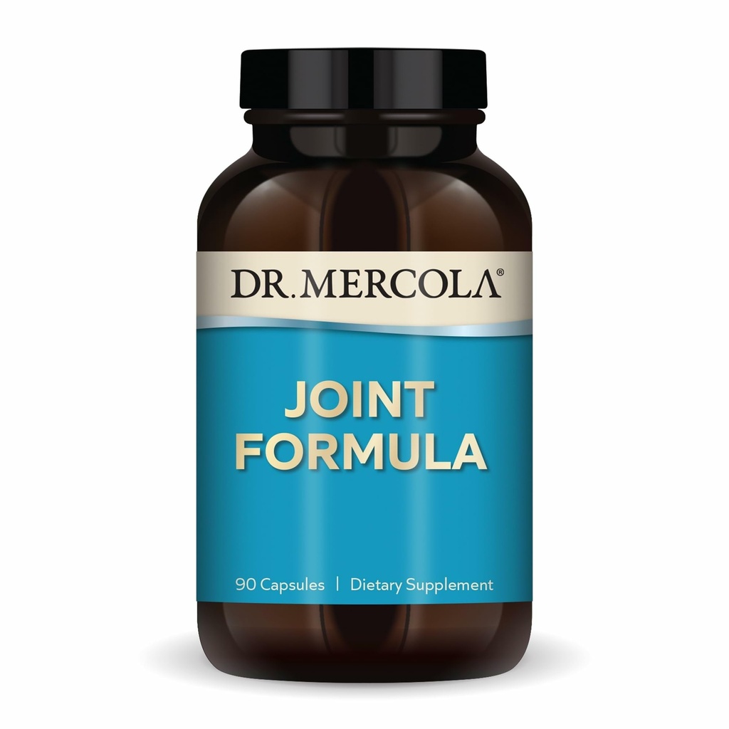 Dr. Mercola Ortak Formula - Ortak Konfor ve Hareketliliği Destek - Doğal Yumurta kabuğundan - Non-GMO & Gluten-Free - 90 Capsules (90 Hizmet)