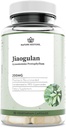 Jiaogulan Ekstraksiyon Tamam, Gynostemma Pentaphyllum 98 Percent Gypenosides, Natural AMPK Activator, GMO, Gluten Free, 90 Gynostemma Capsules, Vegan