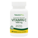 NaturesPlus Sustained release 1000 mg Vitamin C - 60 Tablet - Rose Hips - Vegetarian, Gluten Free - 60 Hizmetler