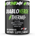 Diablo Verde Thermo Caps - 395 mg Caffeine, Citrus, Green Coffee, Green Tea - 60 Capsules, 60 Hizmet