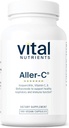 Vital Nutrients Aller-C | Vegan Respiratory and Sinus Function Support*| Isoquercitrin, Bromelain, Bioflavonoyaks, & Vitamin C | Gluten, Dairy, Soy Free Supplement | 100 Capsules