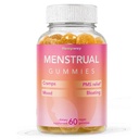 Kadınlar için erkekler Bloating, Period Relief | Plant-Based | Cramp Bark, Magnezyum, Chaste Berry | Vegan | Orange 60ct