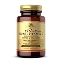 Solgar Ester-C Plus 500 mg C (Ascorbate Kompleksi) - 50 Sebze Capsules - Gentle & Non Acidic - Antioksi & Immune Support - Non GMO, Vegan, Gluten Free, Kosher - 50 Hizmet