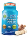 Kadınlar ve Erkekler için Digestive Enzymes ve Prebiyotik ile Probiyotikler - 3in-1 Vegan Probiyotik Prebiyotik Multi Enzyme Kompleksi - Gut Health için Enzyme Kompleksi - Enzim Kapsülleri ve Prebiyotikleri