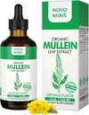 Mullein Leaf Tincture - Lung Cleanse - Vegan Lung Detox - Respiratory Health and Immune Support Drops - Natural Supplement Sıvı 4 fl.oz. Chlorophyll