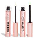 Lash & Brow Growth Sche – Hormon-Free Advancedr for Longer Lashes & Fuller Brows – Vegan, Natural & Gentle Serum Duo for 7/24 Nourishment & Supporting [2x 0.10 fl. oz / 3 ml]