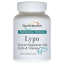 Transformation Enzymes Lypo Enzyme Supplement with Herbs and Vitamins for Digestive Health, 60 Caps