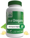 Oil of Oregano Supplement | Wild Harvested European Origanum Vulgare | Immune, Digestive, & Antioxidant Support | 120 Mini Softgels | Non-GMO, Gluten Free | by Health Thru Nutrition