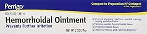 Hemorrhoidal Ağrı Aintment Genric For Hazırlık H 2 oz (57g) 3 Tube Pack of 3 Tubes Total 6 oz by PERRIGO PHARMACEUTICALSLS
