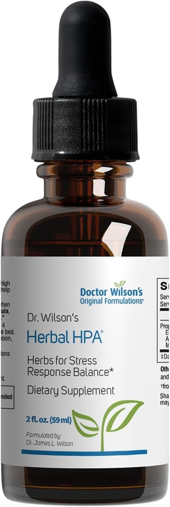 Dr. Wilson'un Herbal HPA 2 Ounces Adaptojenik Herbs Adrenal Destek ve Günlük Kullanımı için Adaptojen Herbs