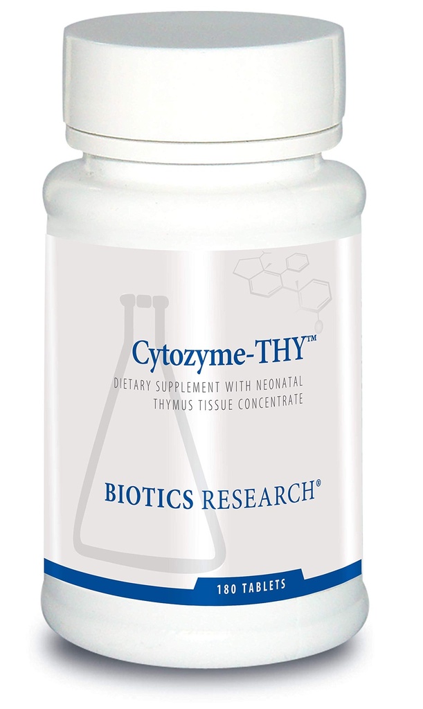 Biotics Research Cytozyme Your Neonatal Thymus Temp, The Thymus Gland, Sağlıklı Immune Response and Body Pathway Processes, Supports Immune System, 180 Tabletler