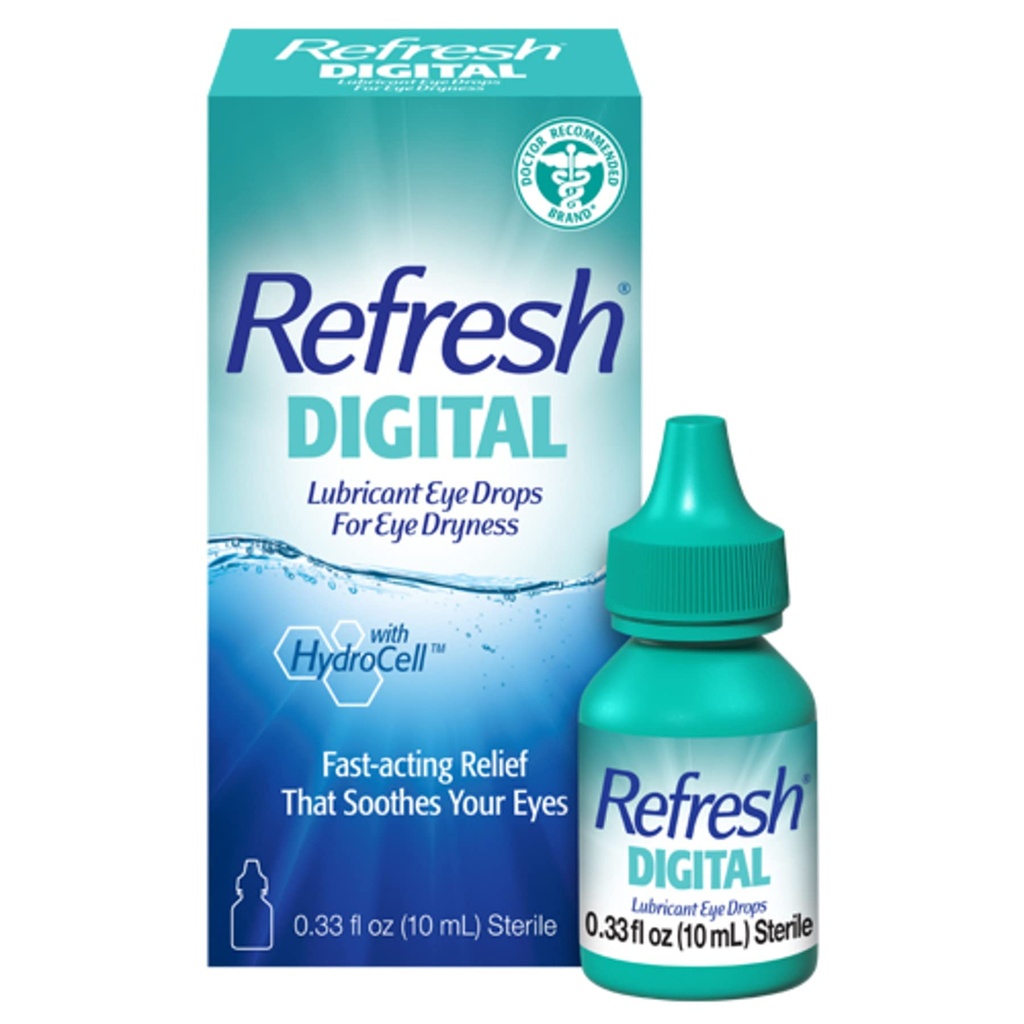 Dijital Lubricant Eye Drops, 0.33 Fl Oz (1,5B)